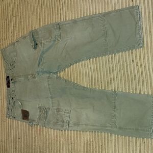 Y2k. Made of USA fabric.  Wrangler Riggs Workwear. Cargo/Painter pants.  W40 L30